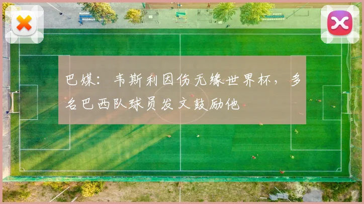 巴媒：韦斯利因伤无缘世界杯，多名巴西队球员发文鼓励他